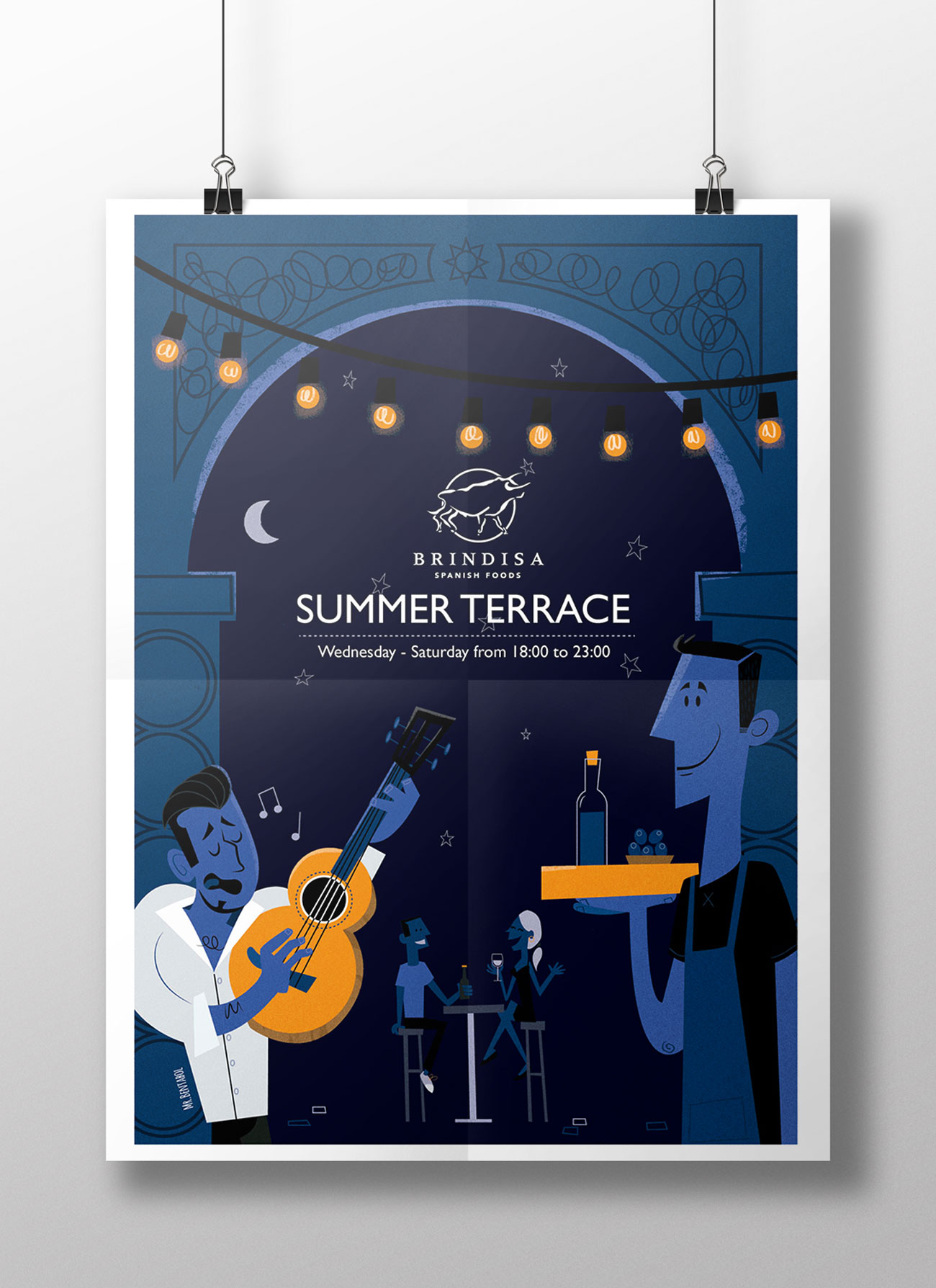 Mr Bentabol Pop Up Poster