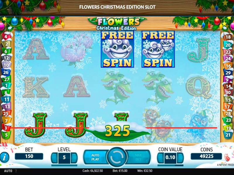 Flowers Christmas Edition Slot Bonuses & Slot Review