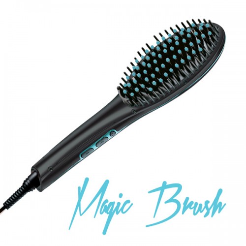 Medisana Magic Brush A magic brush for hair straightening and ironing