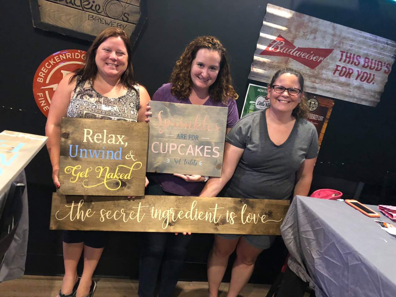 Wood Painting Mr. Boro's Tavern Springboro, Ohio
