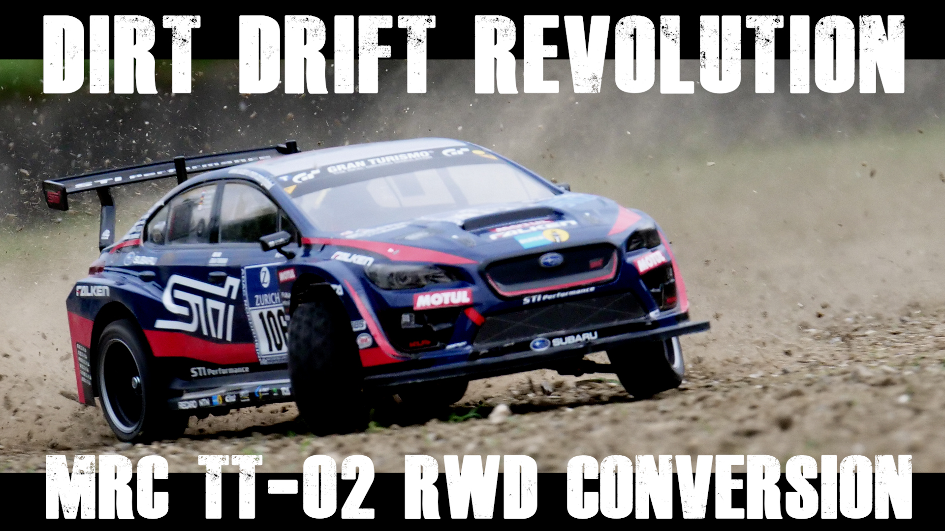 TT02コンバ 発売！Dirt Drift Revolution! MRC TT02 RWD CONVERSION MRC