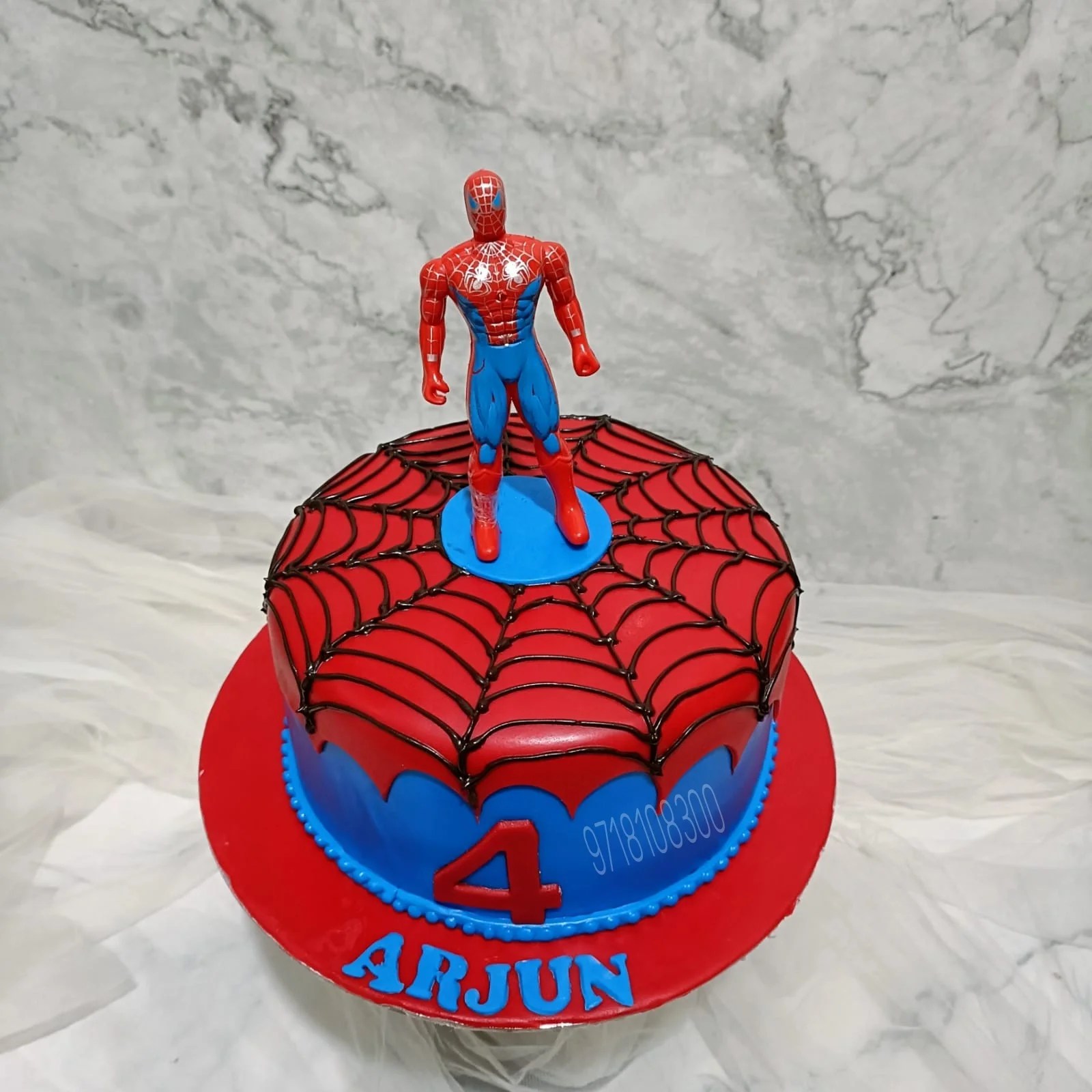 Spider Man Theme Cake Spider Man Cake MrCake