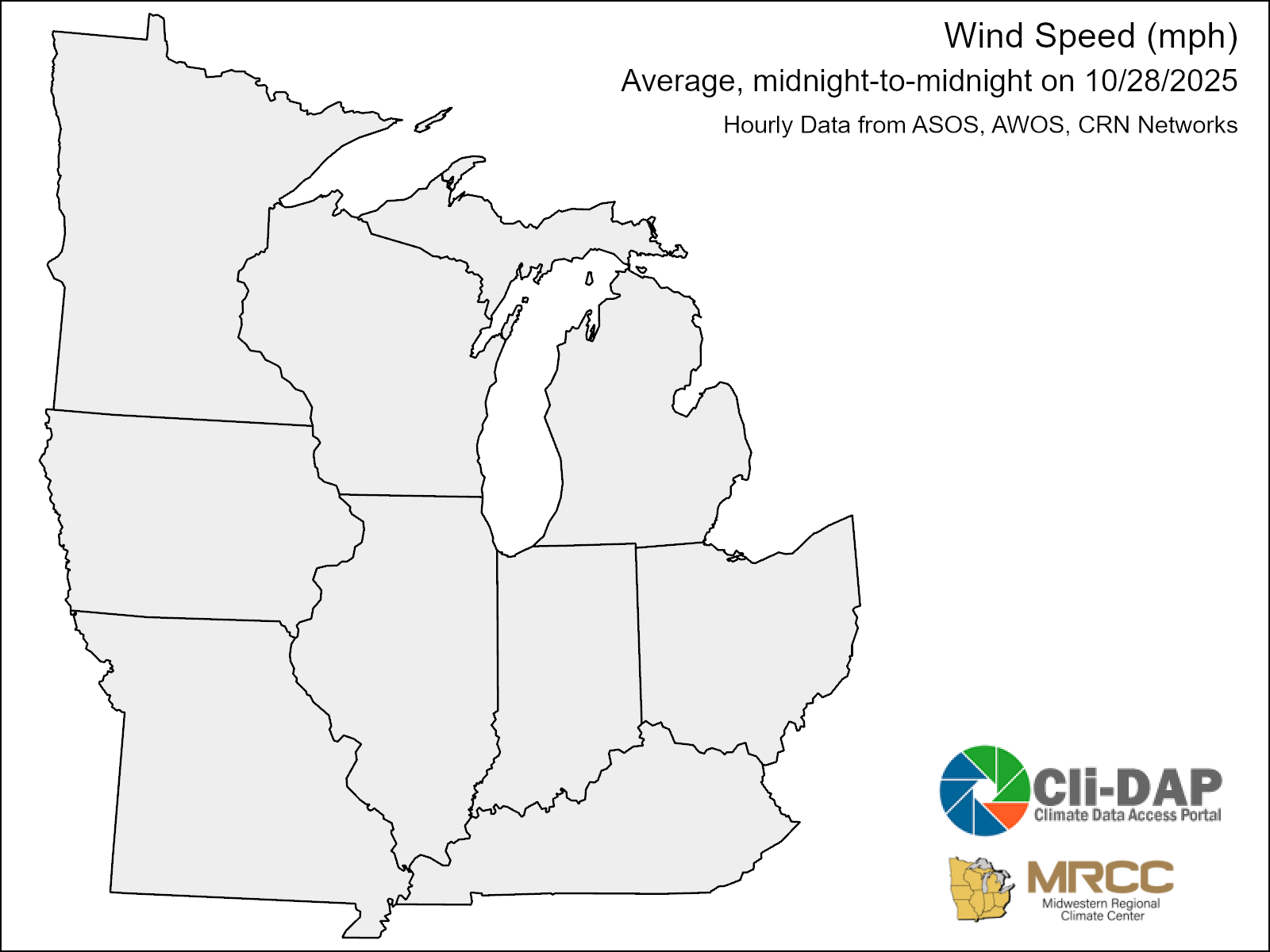 MRCC Midwest Climate Watch Maps and Images