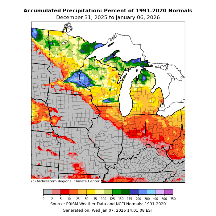 State of Missouri Weather Dashboard