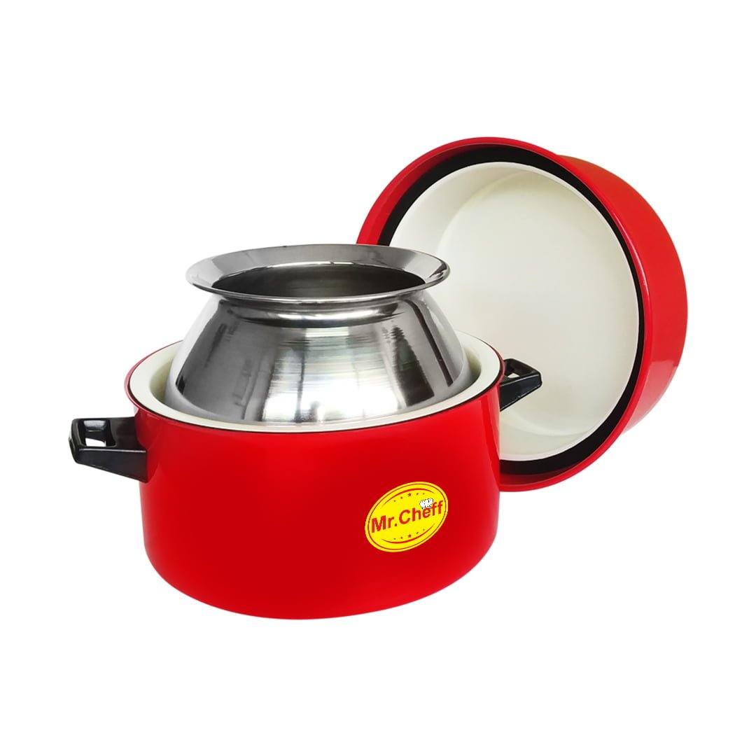 Premium Choodarapetty Thermal Rice Cooker with SS Pot 1.5Kg Aluminium