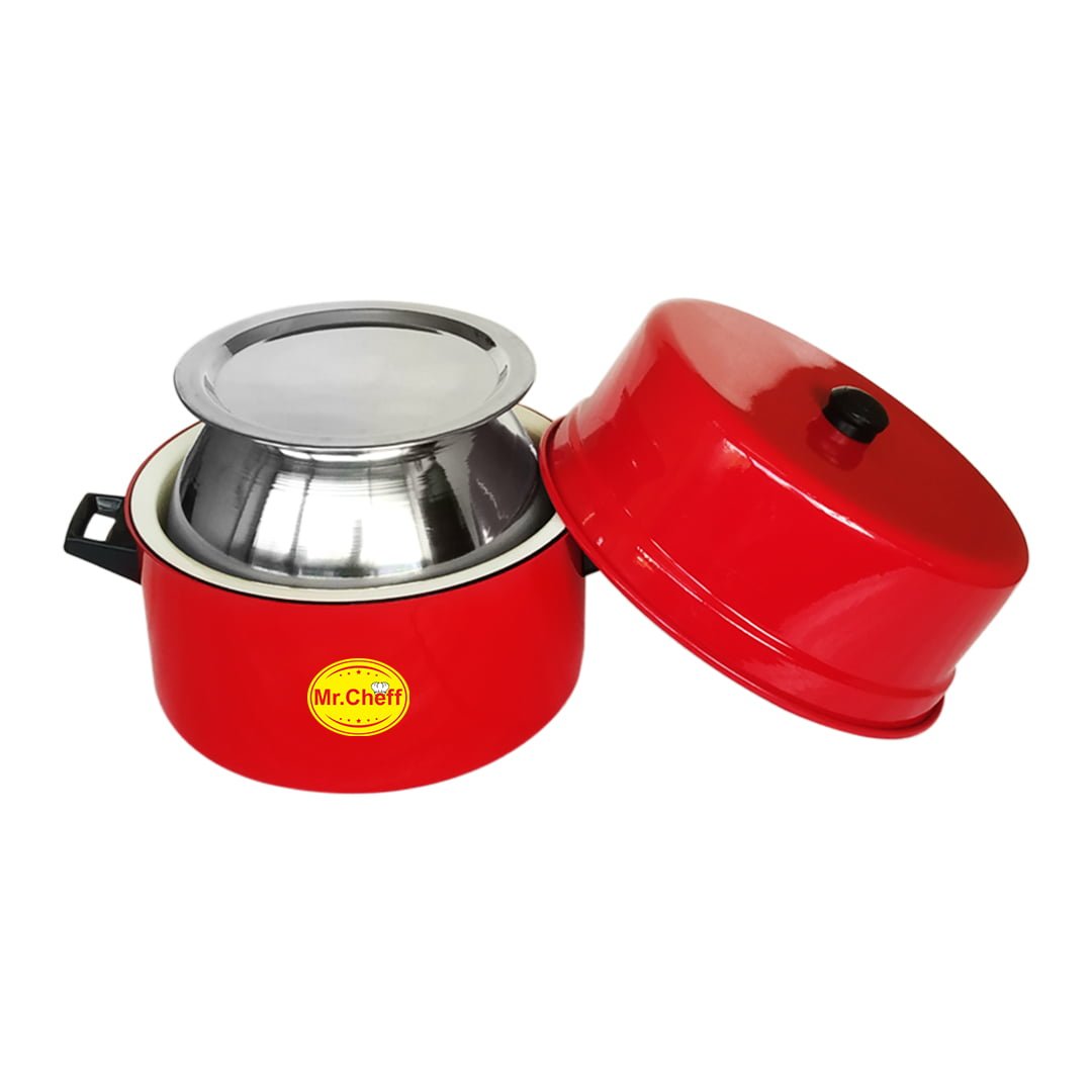 Premium Choodarapetty Thermal Rice Cooker with SS Pot 1.5Kg Aluminium