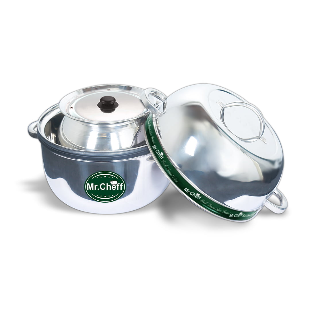 Stainless Steel Thermal Rice Cooker 1 Kg Mr Cheff