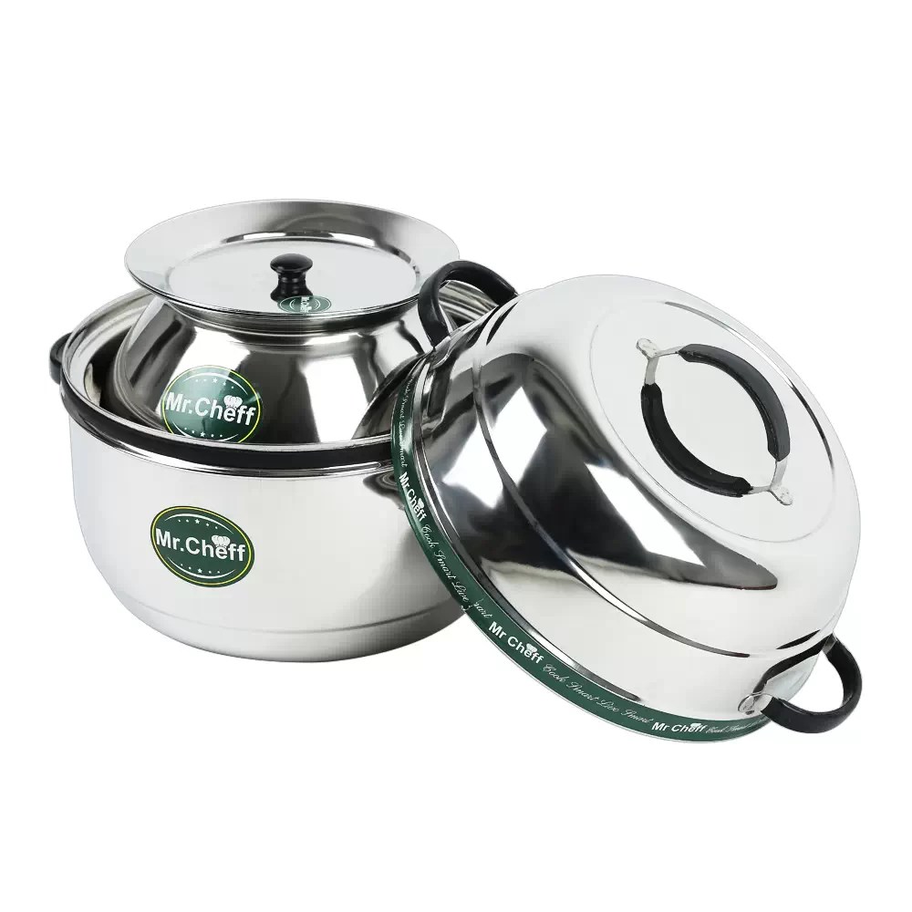Stainless Steel Thermal Rice Cooker 2 Kg Mr Cheff