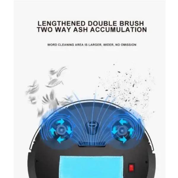 Αυτόματη ηλεκτρική σκούπα ρομπότ με τηλεχειριστήριο Robotic Vacuum