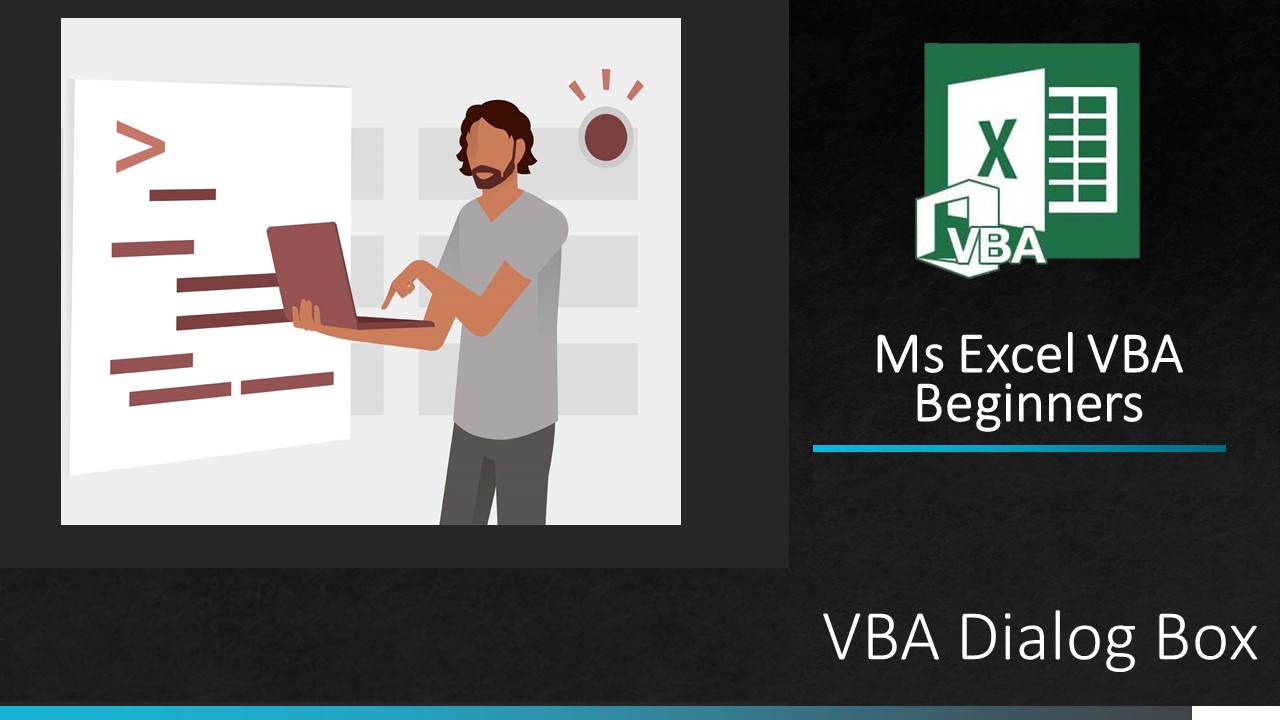 Dialog Boxes in VBA Mr Coding