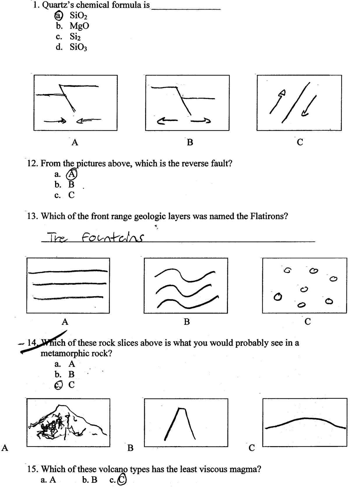 2006 2nd Quarter Assignments 8th Grade Earth Science Crowderious