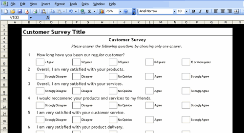 Survey data dashboard