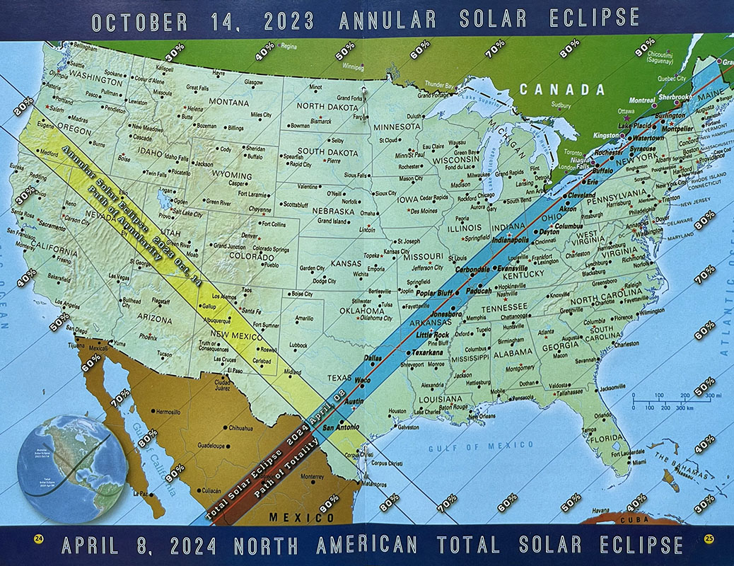 Celestial Events 2023 North America Get Eclipsed A Family Guide to Two North American Eclipses