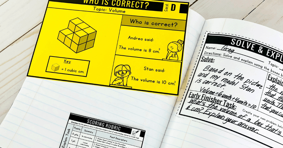 Math Problem of the Day: Questions That Get Kids Thinking - Mr