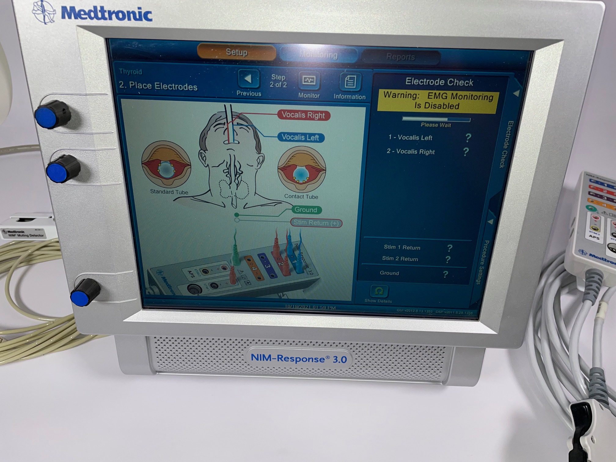 Medtronic NIM Response 3.0Version Model 8253001 Mr Endoscopes We