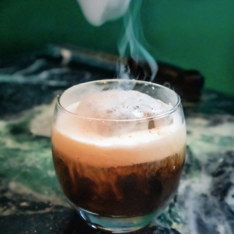 Cafecito De Familia, Dominican style Coffee Cocktail Mr. Espresso
