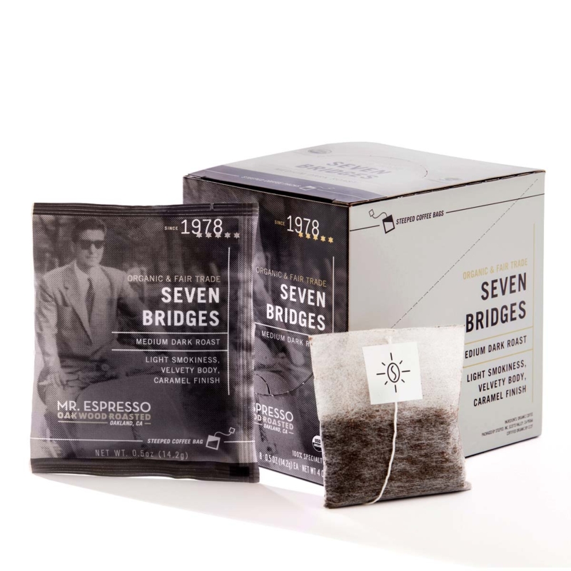 Mr. Espresso Steeped SingleServe Coffee Bags Mr. Espresso