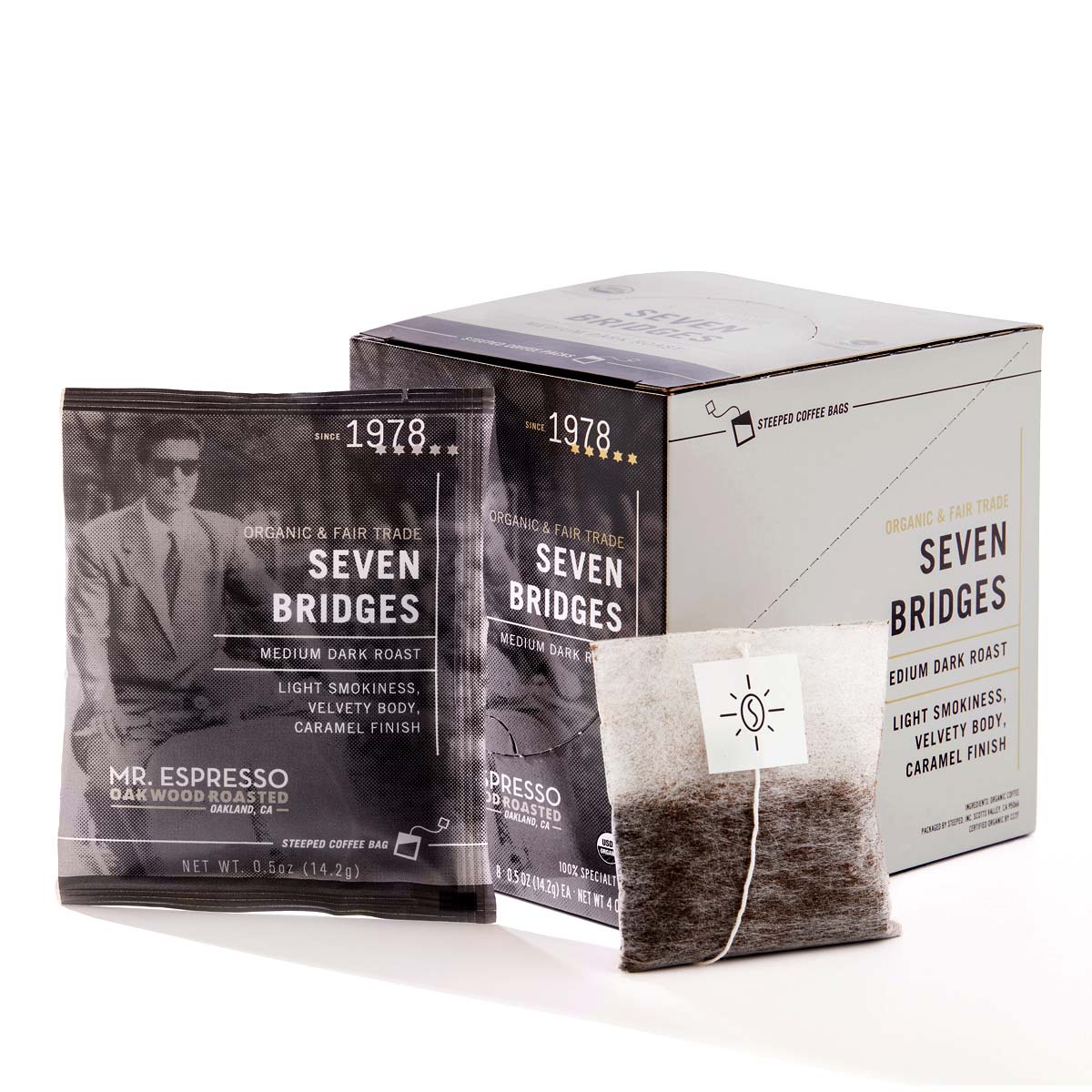 Mr. Espresso Steeped SingleServe Coffee Bags Mr. Espresso