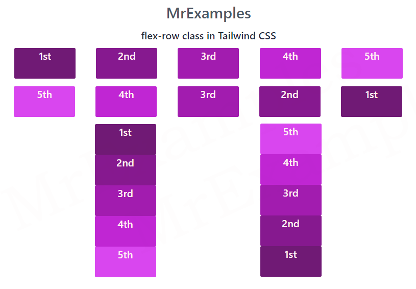 Tailwind Flex Direction Comprehensive Guide with Examples