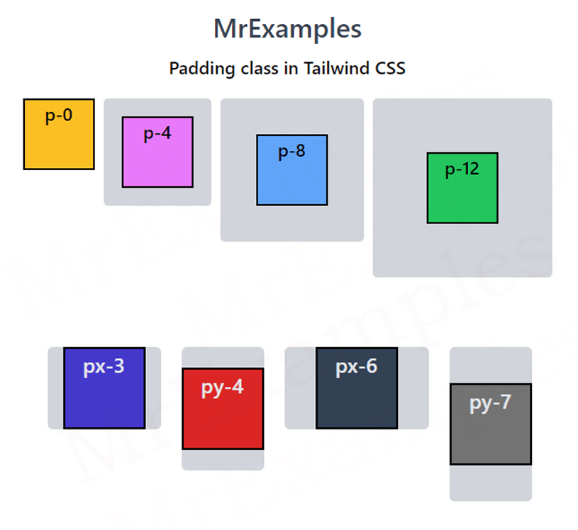 Tailwind Padding Mr Examples