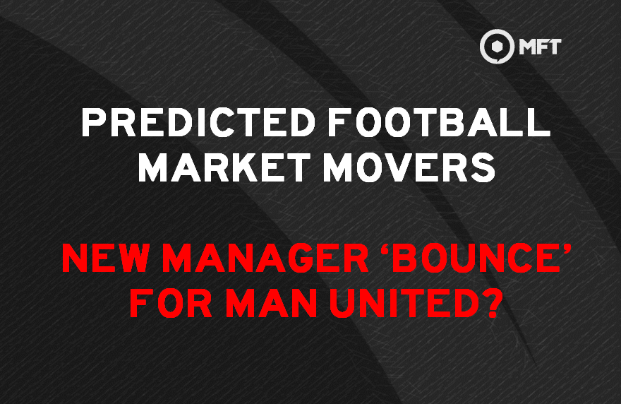 Predicted football betting market movers Man Utd to benefit from a new