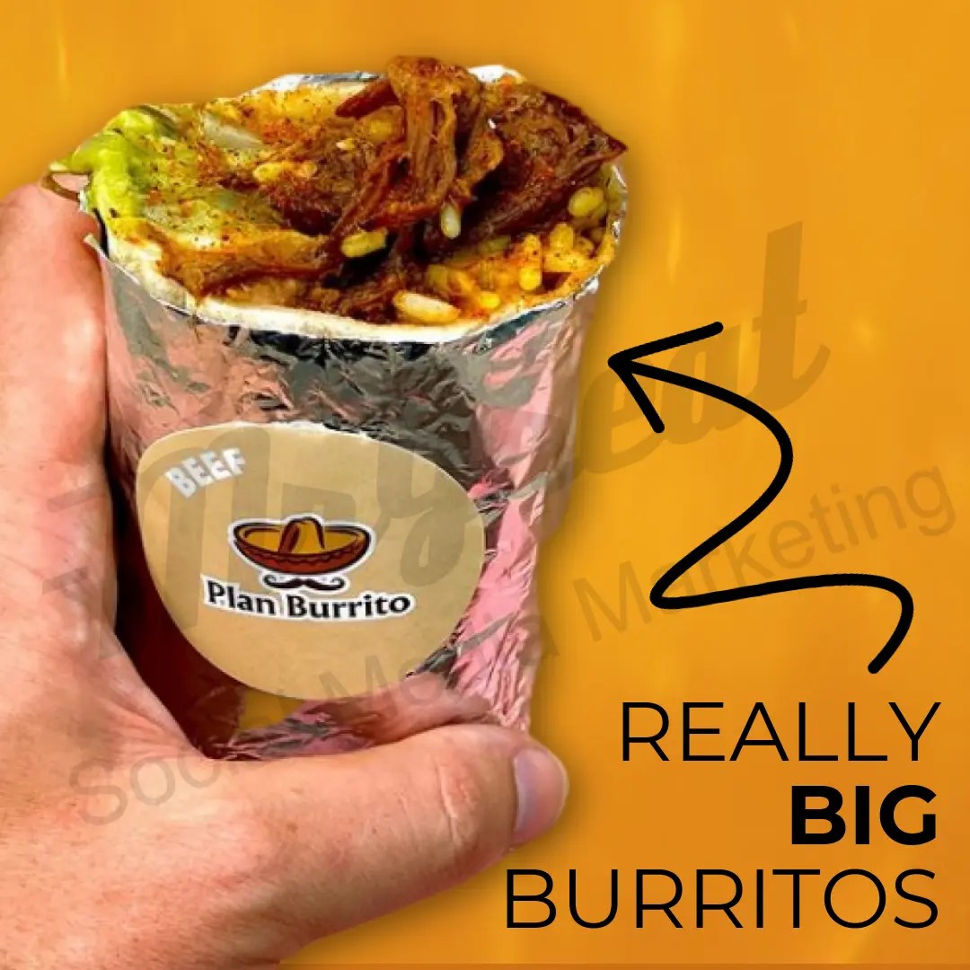 Plan Burrito MR GREAT Marketing Agency