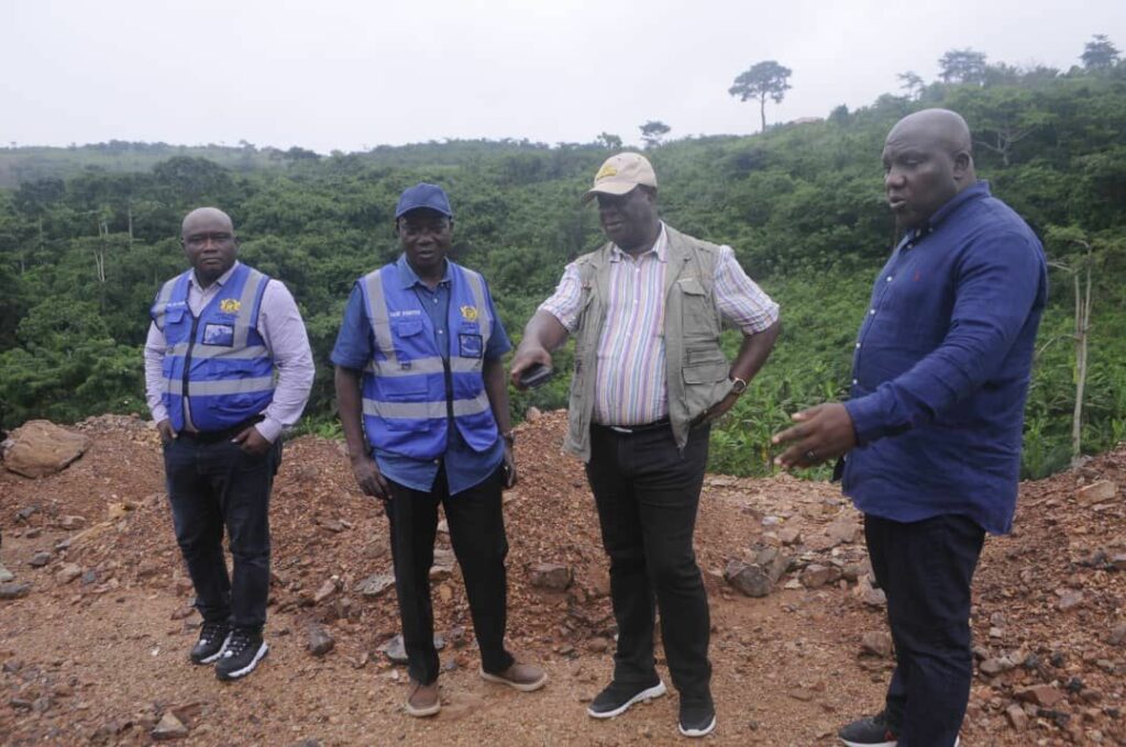 Minister Expresses Satisfaction with Progress of Road Construction in