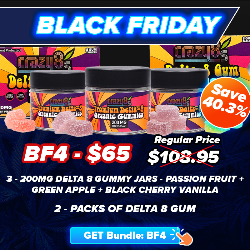 Black Friday And Cyber Monday CBD Hemp and Delta 8 Sales Mr. Hemp Flower