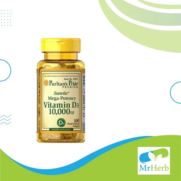 puritan’s pride Vitamin D3 10,000 Mr Herb