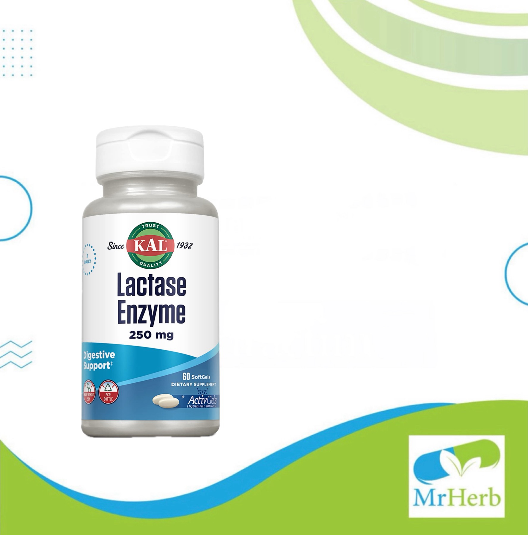 Kal Lactase Enzyme Mr Herb