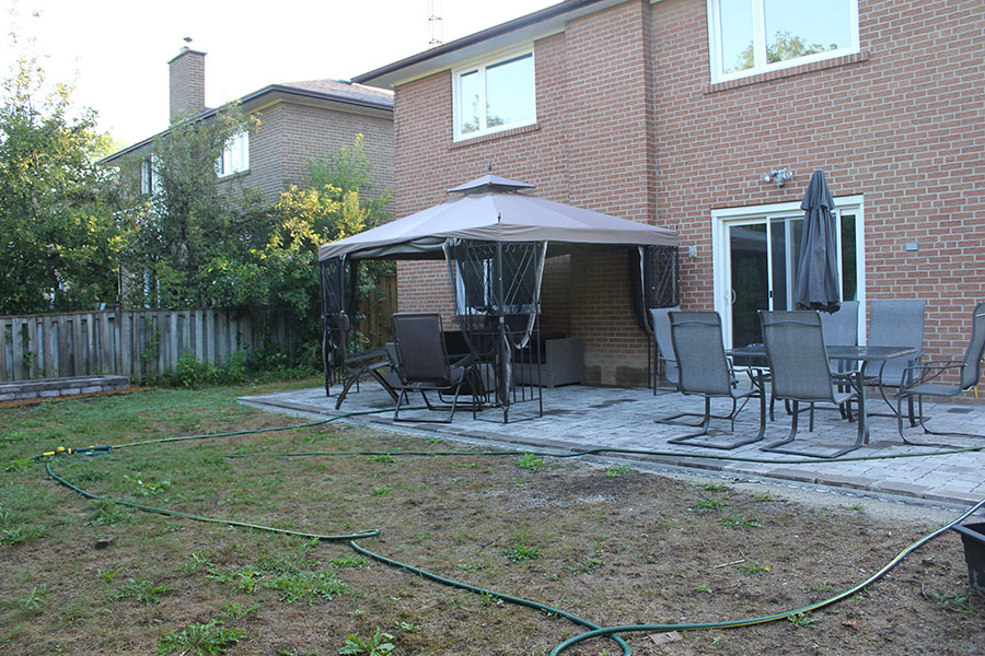 Landscaping Bathurst and Steeles (Thornhill) Mr. Interlock