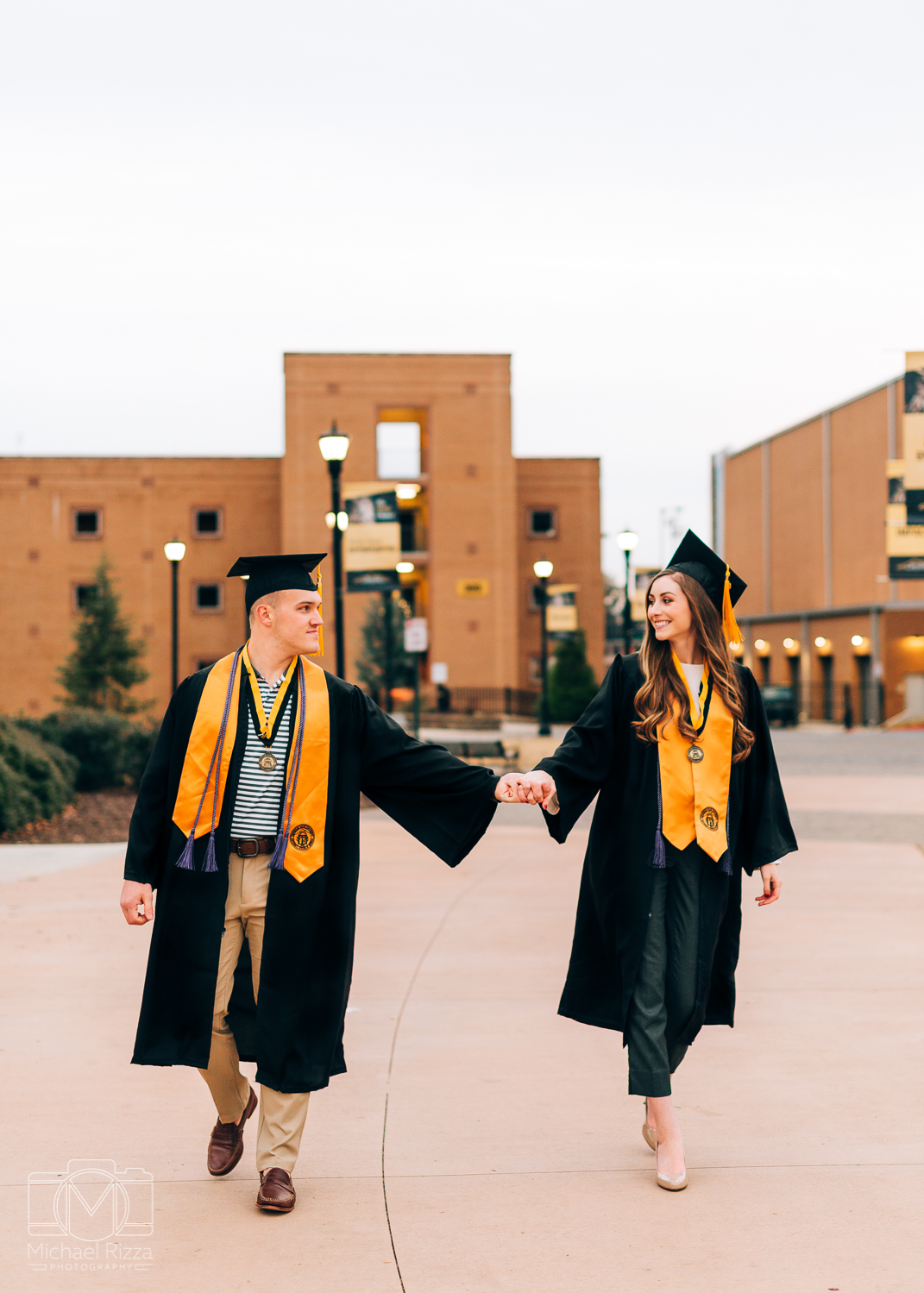 Kennesaw State University Grad Photos KSU Grad Portraits Michael Rizza Photography