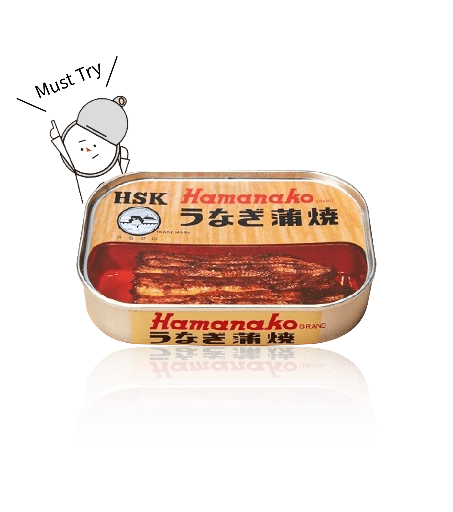 Canned HSK Hamanako Unagi (Eel broiled in soy based) Premium