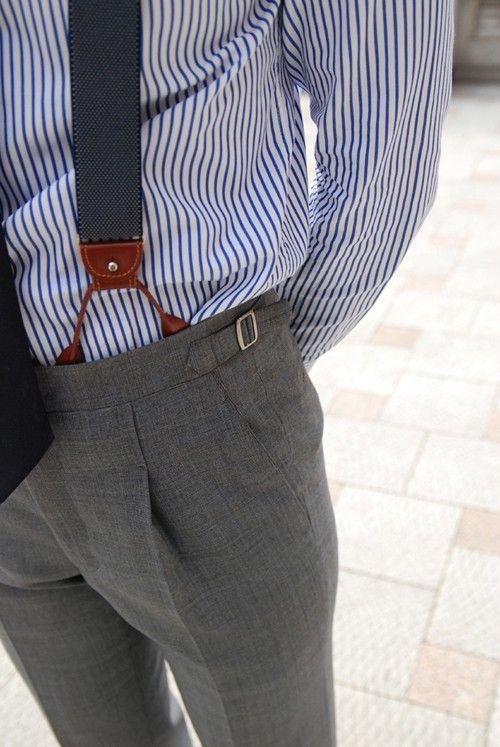 10 Rules For Wearing Suspenders - Men's 
