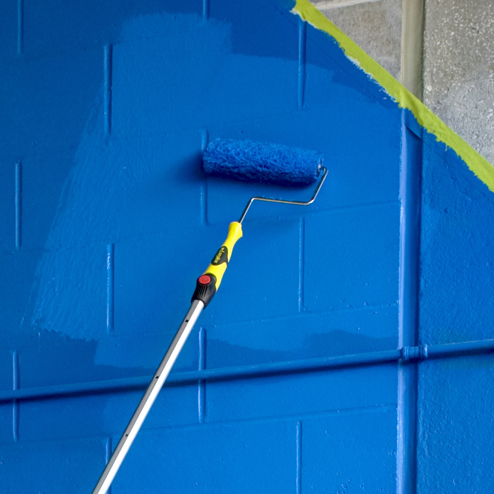 Professional Paint Roller Frame Mr. LongArm Finish. Up.