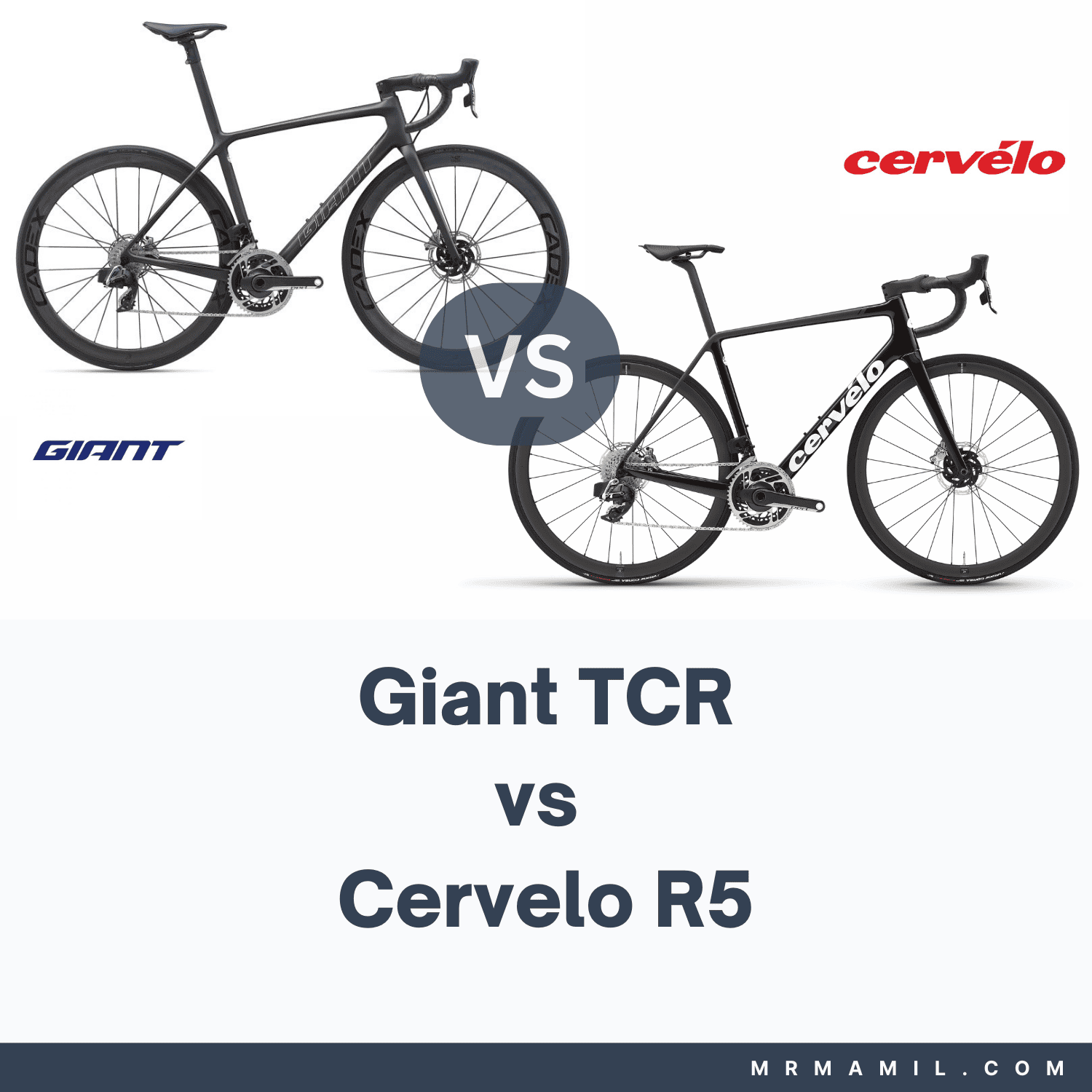 2024 Giant TCR Advanced vs Cervelo R5 Mr. MAMIL
