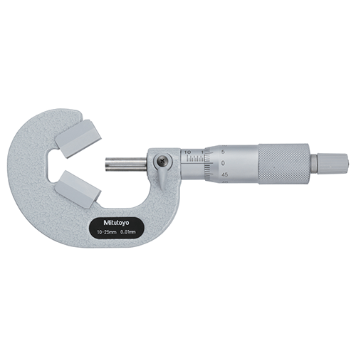 Buy 114161 Mitutoyo VAnvil Micrometer, 15 mm MRM Metrology