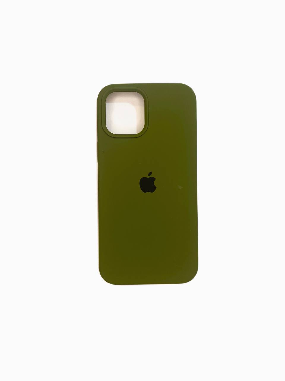 iPhone 13 Silicone Case Color Army Green مستر موبایل