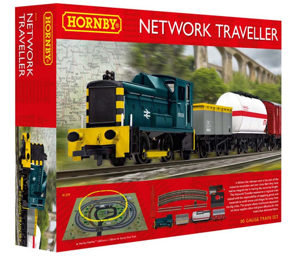 Hornby Train Set NetworkTraveller Train Set R1279 Mr Models