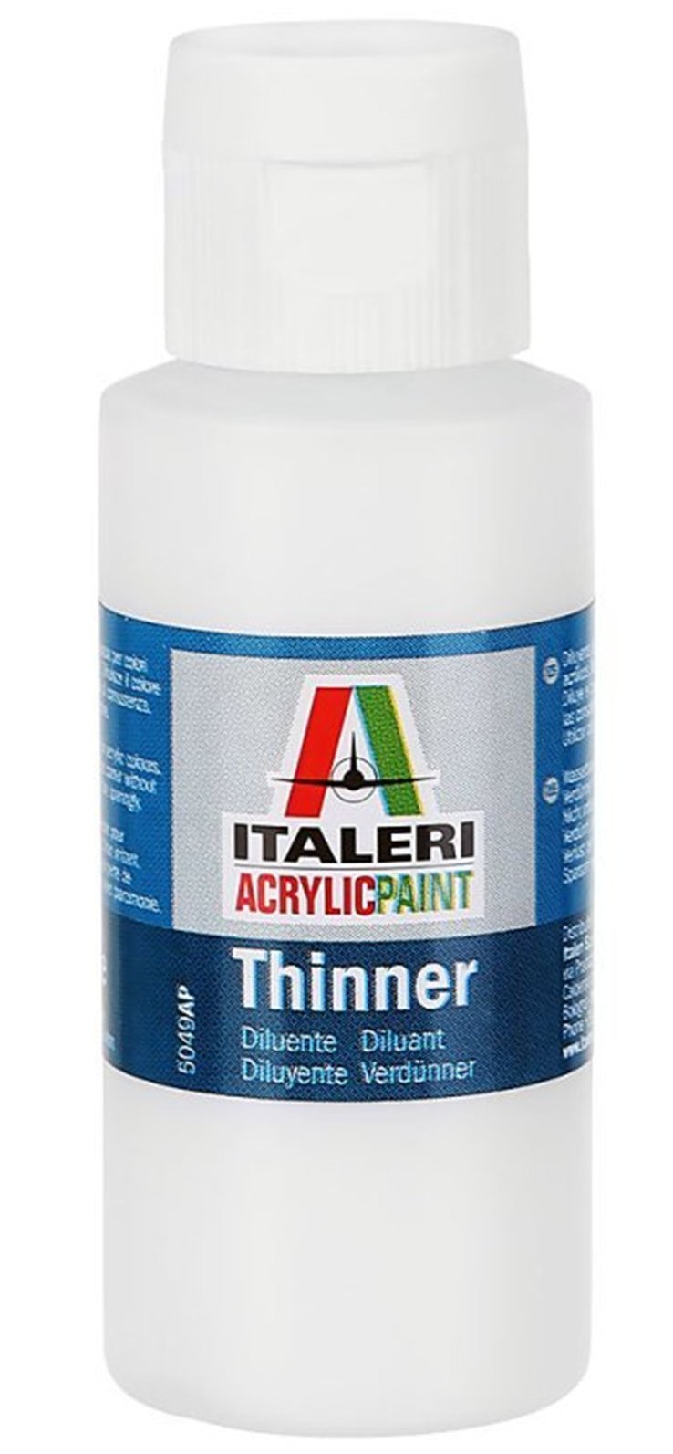 Italeri/Vallejo Acrylic Paint Acrylic Thinner 60mil 5049 Mr Models