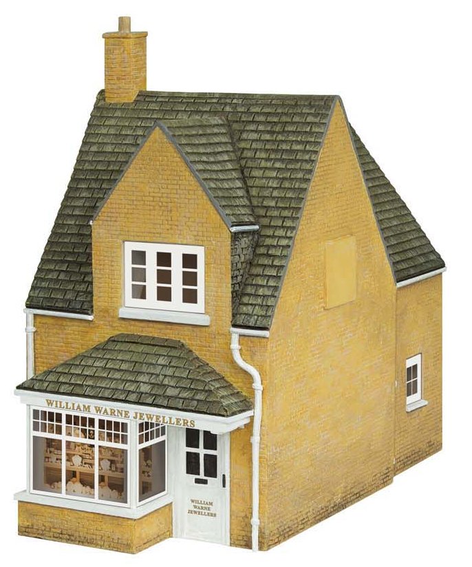 Hornby HO scale Building William Warne Jewellers R7267 Mr Models