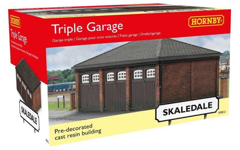 Hornby HO scale Building Triple Garage R9812 Mr Models
