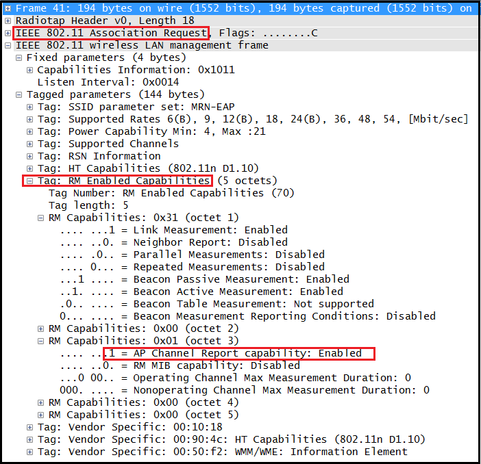 CWSP – 802.11k AP Assisted Roaming | mrn-cciew