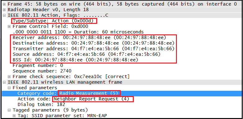 CWSP – 802.11k AP Assisted Roaming | mrn-cciew