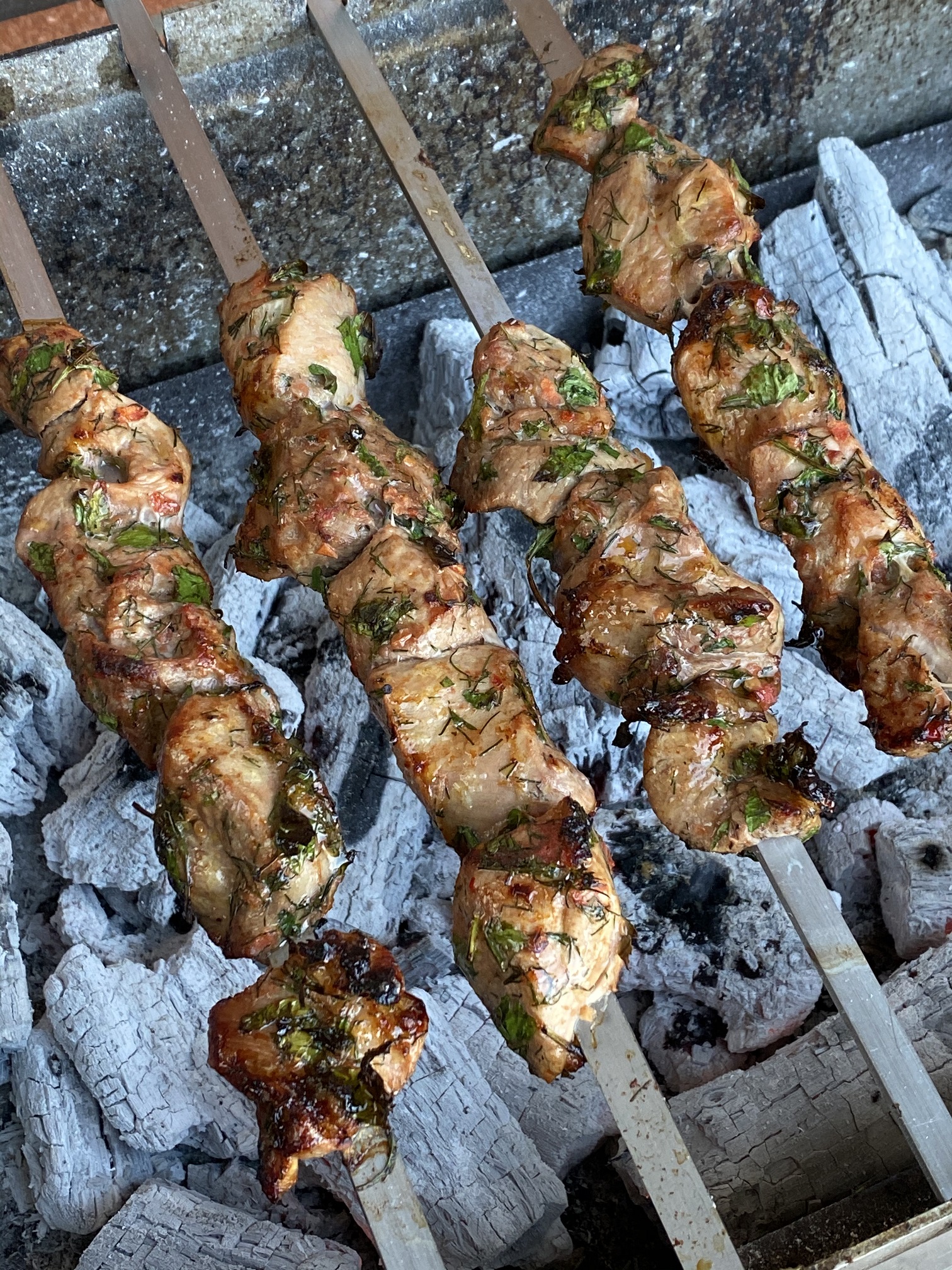 Rezept Putenschaschlik mit Chrenovina Foodblog Mr.Nicefood