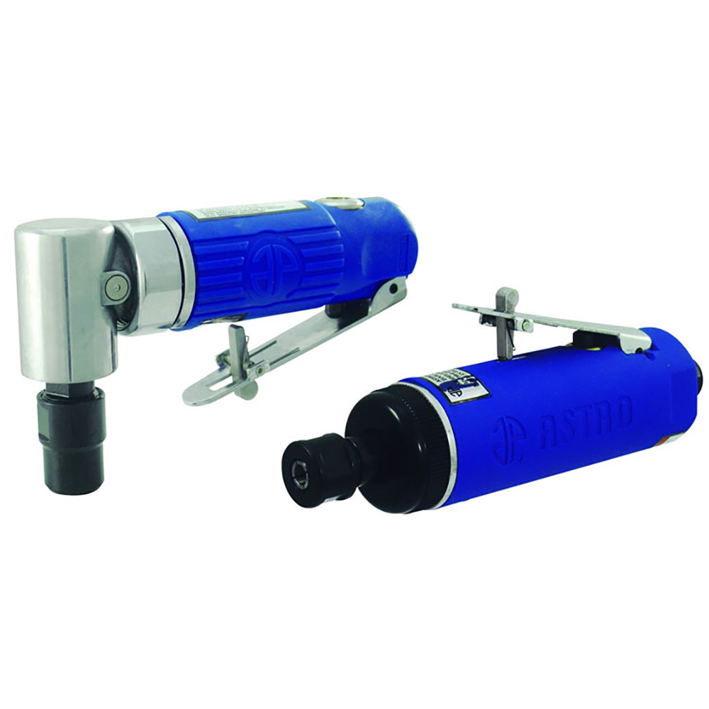 Astro Pneumatic 1222 Composite Body 1/4'' 90 Degree Angle Die Grinder