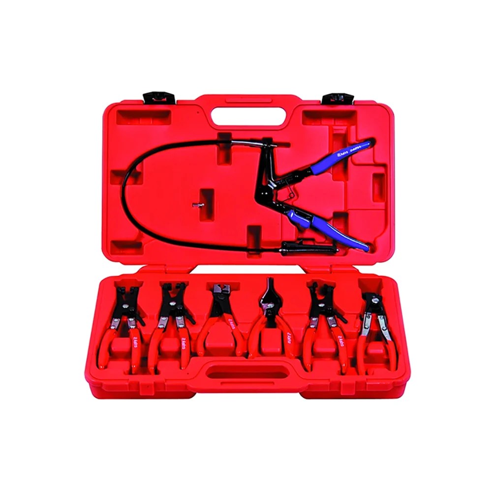 Astro Pneumatic 9406 Hose Clamp Pliers Assortment 7PC Kit MRO Tools