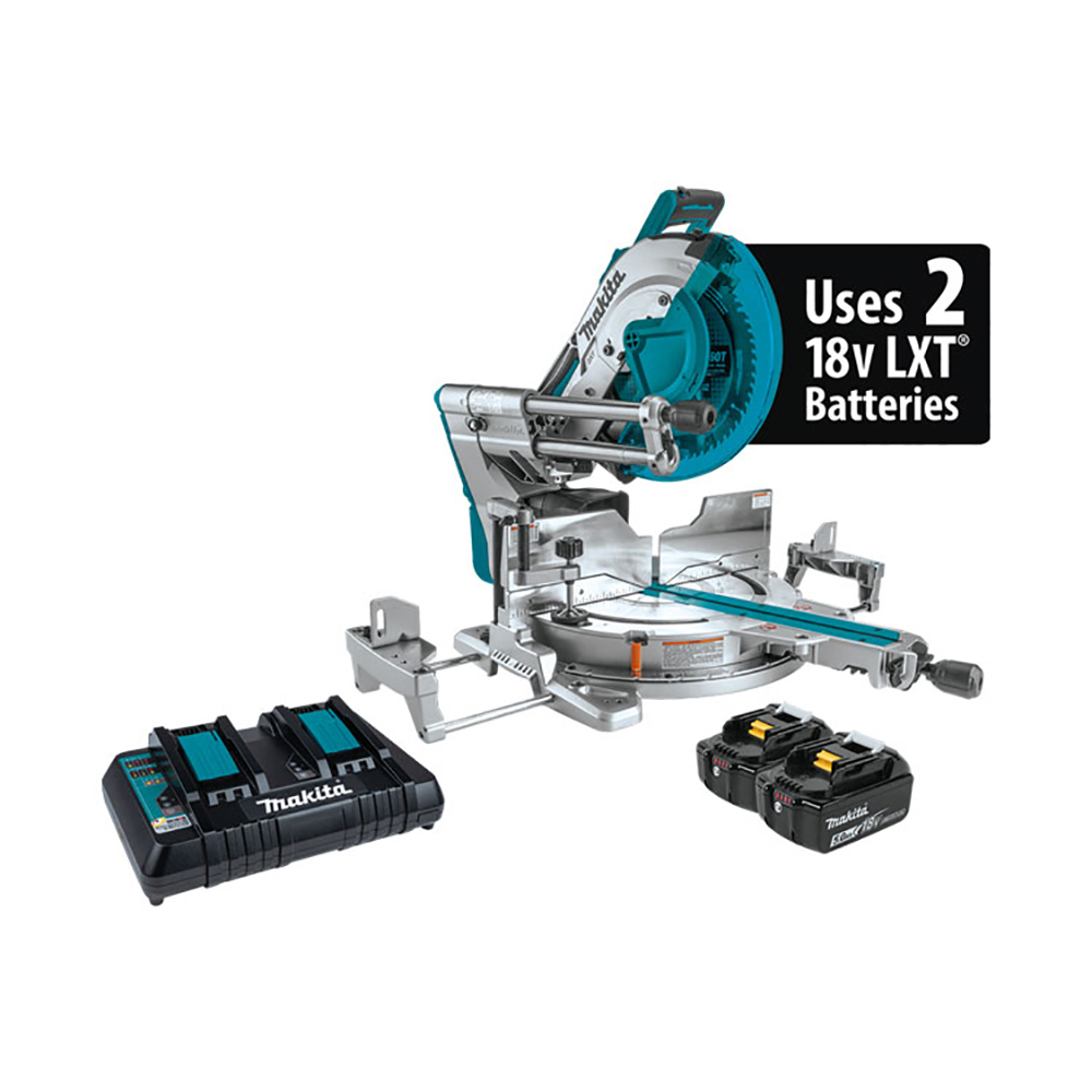 Makita XSL07PT 36V (18V X2) LXT Brushless 12'' DualBevel Sliding