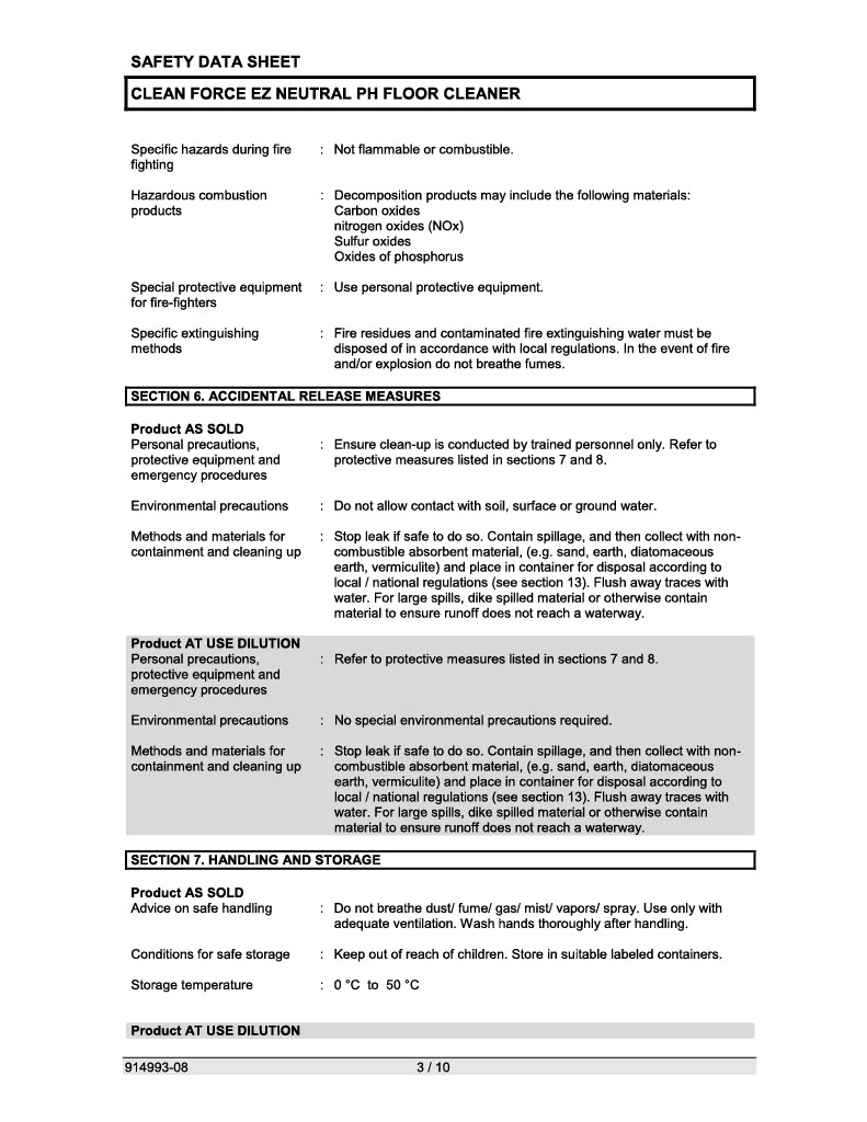 Neutral Ph Floor Cleaner Mr. Pickle's Franchise Systems