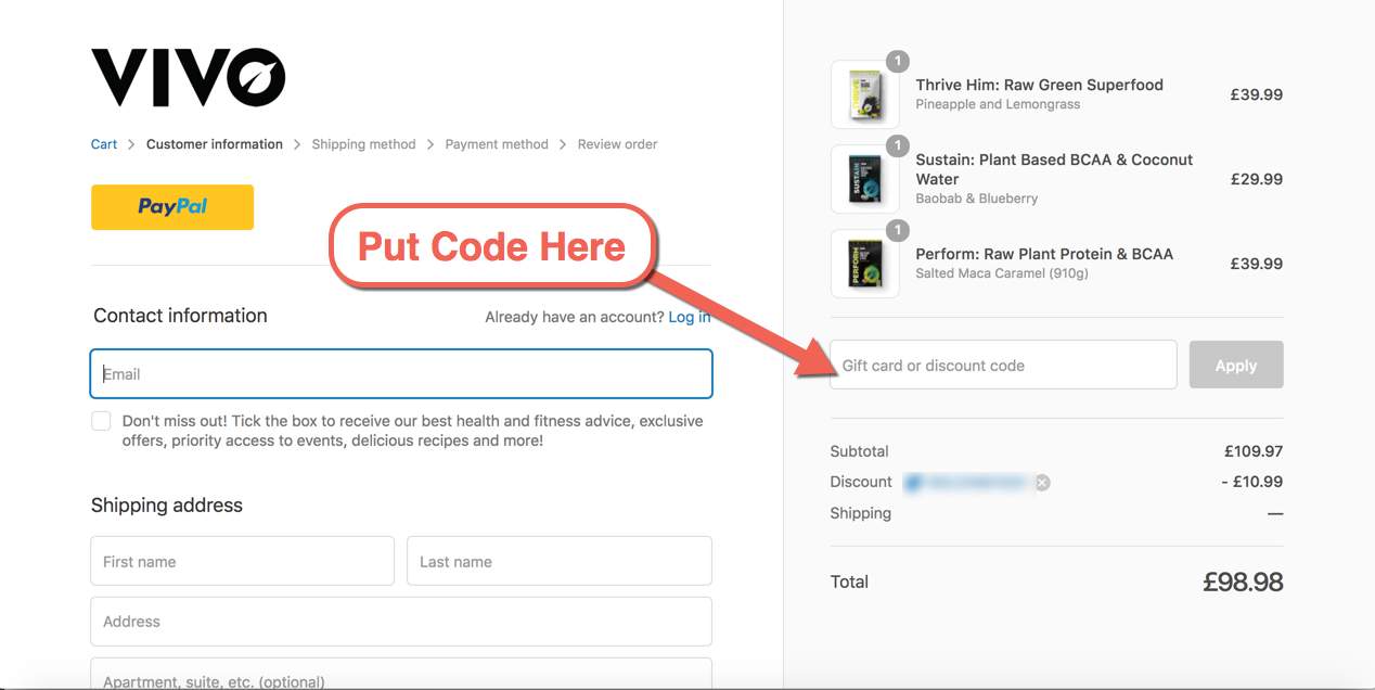 Vivo Life Suppliments Discount Code VERIFIED 2021